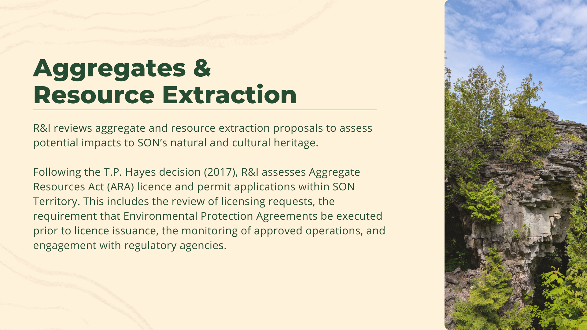 Aggregates & Resource Extraction