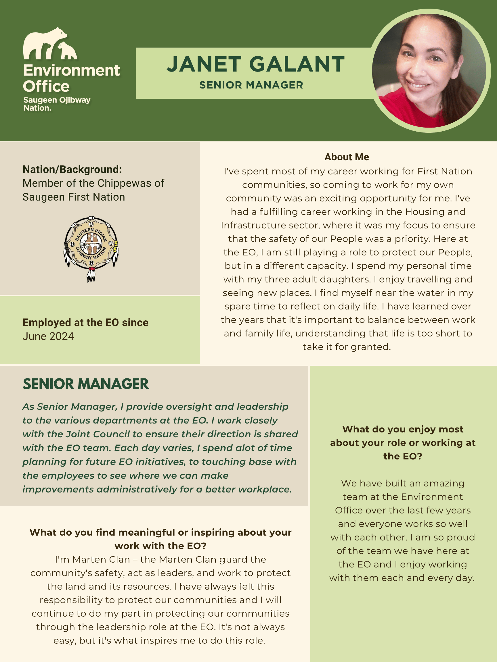Janet Galant bio