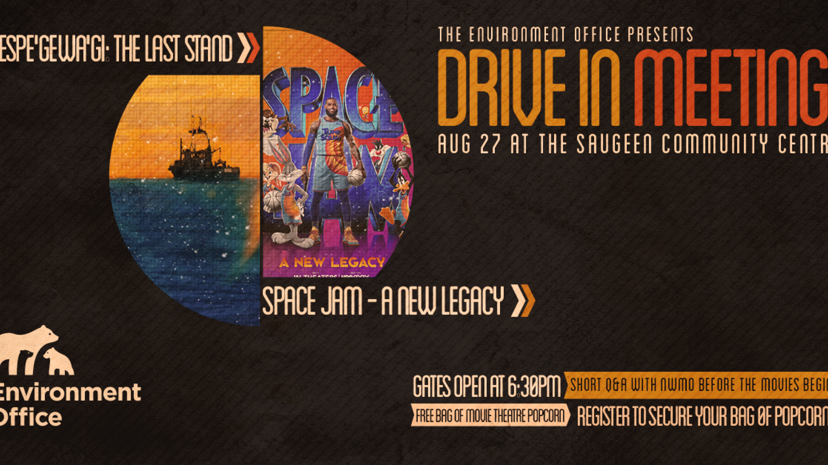 Banner of Drive in Movie Poster