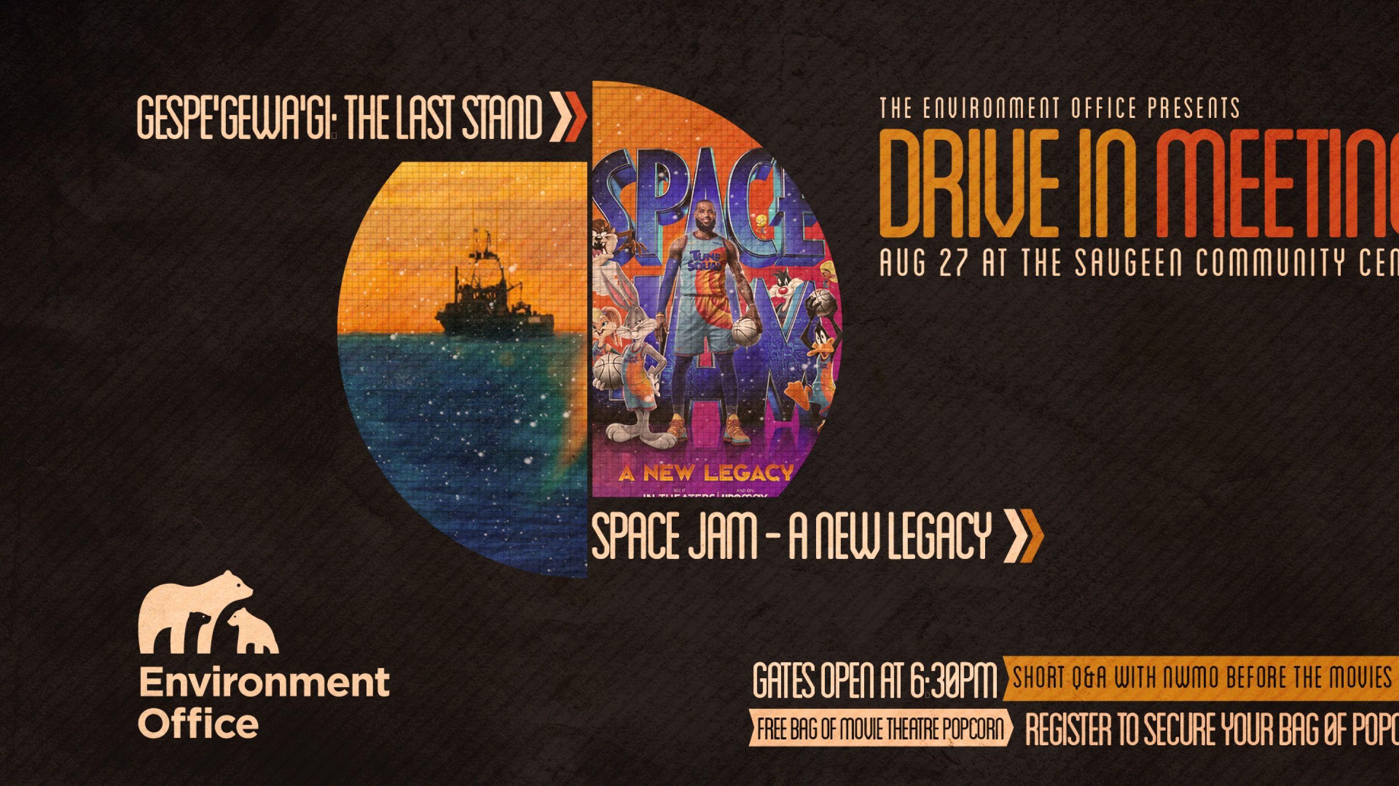 Nawash Drive-in Meeting/Movie Poster